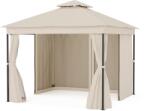 Blumfeldt Mondo Dual pavilon 3x3 dupla tetővel és szúnyoghálóval (GDI17-MondoDual3x3B) (GDI17-MondoDual3x3B)