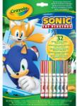 Crayola Crayola: Sonic, a sündisznó színező és foglalkoztató füzet (04-0866G) - jatekbolt