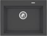 Pyramis Siros gránit mosogató 67x51.5 cm szürke/grafit/onix 070094401