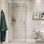 Sealskin Pure zuhanyajtók 100 cm dönthető króm fényes/átlátszó üveg PU161006265100 (PU161006265100)