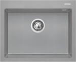 Pyramis Istros gránit mosogató 61x50 cm szürke/grafit/onix 070186912