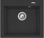 Pyramis Siros gránit mosogató 57x51.5 cm fekete 070084901 (070084901)