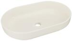 Comad River 2 mosdótál 55x35 cm ovális mosdótálak barna/bézs RIVER 2 IVORY MATT UN 55 ( E-6594 )