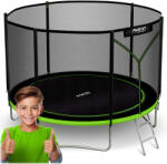 Neo-Sport Trambulin külső hálóval és létrával , 8 láb/252 cm-es - Neo-Sport