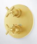 Steinberg 250 kád és zuhany csaptelep süllyesztett z termosztáttal arany 25041333BG (25041333BG)