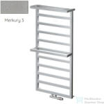 Radeco LOFT PLUS 2 1160x550 design radiátor, MERKURY 3 (metál világosszürke) színben (Radeco_LOFT_PLUS_2_MERKURY3)
