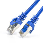 Nestron NCN-P1C6SF-2CLSBL S/FTP patch kábel, Cat6, LSOH/LSZH, réz, kék, 2 m (NCN-P1C6SF-2CLSBL)
