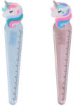  Vonalzó, 13 cm, Unikornis, 20 db/display Nebulo