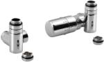 Sapho Sapho, CORNER COMBI termosztatikus szelep csatlakozó készlet, megfelelő kivitel, króm, CP3022S (CP3022S)
