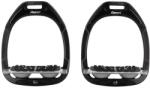 FLEX-ON Zöld kompozit 2 ferde ultra grip kengyel Fekete/Szürke/Szürke Flex-On fekete|szürke