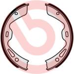 BREMBO Set saboti frana, frana de mana BREMBO S 65 504 - fixbox