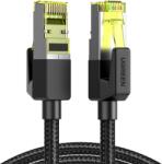 UGREEN NW150 Ethernet RJ45 CAT7 10Gbps kábel 5m - fekete