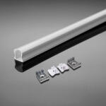 V-TAC Монтажен Kит С Дифузер За LED Лента Алуминиев Бял 2000 x 17.2 x 15.5mm (3366)