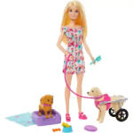 Mattel Barbie baba kutyákkal (HTK37) - morzsajatekbolt