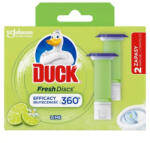 DUCK Fresh Discs WC-öblítő korong utántöltő Lime utántöltő 2x36ml