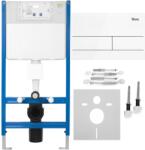  Falba építhető wc tartály K011A-Q T White Glass (54555)