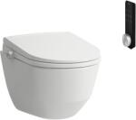 Laufen Cleanet Pro bidé vezérlőgombbal függő perem nélkül fehér H600890000S002 (H600890000S002)