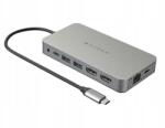 HYPER Univerzális HyperDrive Usb-c 10in1 dokkolóállomás dupla HDMI-vel és porttal (HDM1H-GL)