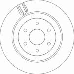 TRW Disc frana TRW DF6967 (DF6967) - fixbox