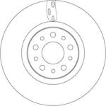 TRW Disc frana TRW DF6933 (DF6933) - fixbox