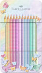 Faber-Castell Színesceruza Készlet SPARKLE Pasztell Fém Dobozban 12 Darab/Doboz (ST201910)