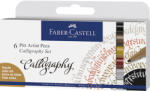 Faber-Castell AG Pitt Calligraphy Művészfilc Készlet 6 Darab/Készlet (ST167506)