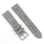 BSTRAP Suede Leather szíj Huawei Watch GT 42mm, gray (SSG021C0102)