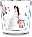 PPD Duplafalú üvegpohár 0, 3l, Sisi