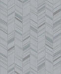  Csillogás és geometria! Glitteres chevron mintázat szürke kék ezüstszürke és fénylő ezüst tónus tapéta (G67711)