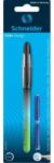 Schneider Stilou SCHNEIDER Voyage + 2 rezerve cerneala/blister, negru