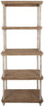 Clayre & Eef Raft lemn maro 80x40x210 cm (5H0679) Raft