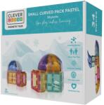 Cleverclixx Set magnetic de constuit Dome pastel 34 piese, Cleverclixx (CC-1025) - drool