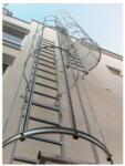 KRAUSE Многосекционна стоманена фиксирана стълба с обръщане Krause, 17, 64 м (10836076) (10836076)