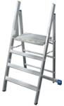 KRAUSE Стълба с голяма горна платформа Krause Stabilo, 1x4, 550x350 м (07126085) (07126085)
