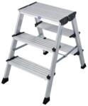 KRAUSE Двустранна стълба със широки Krause Treppo, 2x3, 125 мм стъпала (06126030) (06126030)
