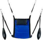 Mr Sling Rectangle Fabric Sling - teljességében kék pamut hinta - pajkospajtas