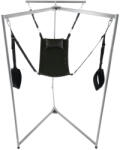 VIP Sling Pack Kit Sling - fekete téglalap alakú felfüggesztő hám szürke kerettel - pajkospajtas