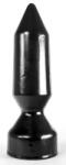Zizi XXX Zizi Rocket - prémium anális vibrátor, fekete 15 x 5.5 cm - pajkospajtas