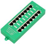 Extralink ACTIVE POE INJECTOR 8 PORT GIGABIT 802.3AT/AF MODE A - 1 Gbps - 8-Port Gigabit Ethernet 48 V (EX.12561)