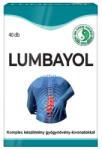 Dr. Chen Patika Lumbayol kapszula 40 db - kalmia