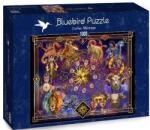 Bluebird Puzzle 1000 db-os puzzle - Zodiac Montage (90174) (90174)