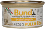 BUNDY teljes értékű macska konzerv csirkehússal - 85 g