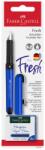 Faber-Castell Stilou scolar vario + 6 rezerve Faber-Castell FC149898, Albastru (FC149898/ALBASTRU)