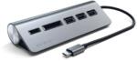 Satechi TCHCRM Aluminium Type-C USB Hub (3x USB 3.0, MicroSD) (ST-TCHCRM)