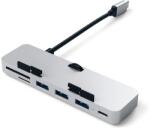 Satechi Aluminum Type-C CLAMP PRO Hub (3x USB 3.0, MicroSD) (ST-TCIMHS)