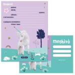 Ars Una Partimeghívó ARS UNA 10 ív+10 db boríték Cute Animals-Unicorn 50224487 (50224487)