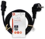 Nedis CEGL10000BK20 tápkábel IEC-320-C13, 3 x 0.75 mm hossz 2m (CEGL10000BK20)