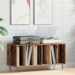 vidaXL Шкаф за грамофонни плочи дъб артизан 100 x 38 x 48 см (862903)