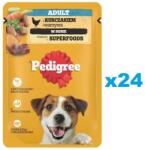 PEDIGREE Adult tasak 24x100g nedves eledel felnőtt kutyáknak csirkedarabokkal és zöldségekkel mártásban