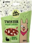 Mr. Bandit Recompense pentru caini Mr. Bandit TWISTER, iepure, 500g